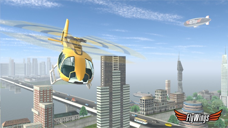 Helicopter Flight Simulator Online 2015 - Flying in New York City HD - Fly Wings