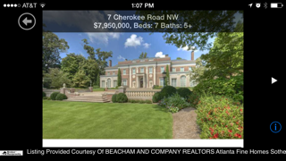 Atlanta Fine Homes SIR iPhone screenshot 5 - Lifestyle app