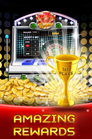 ``` 777 Las Vegas Old Slots Casino``` - play best social heart game in tiny tower of fortune screenshot 2