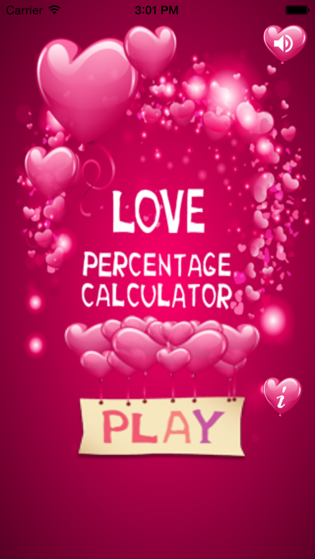 Screenshot #1 pour Love Percentage Calculator