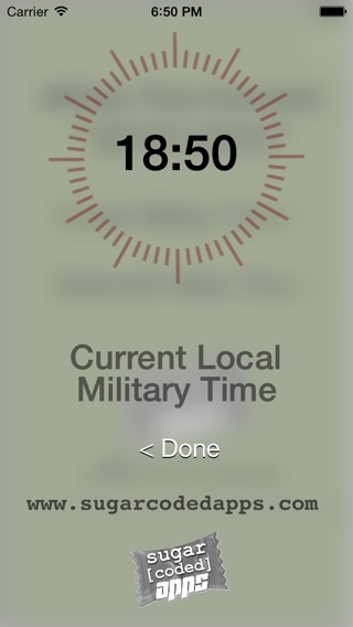 Military Time Converter (GMT)のおすすめ画像2