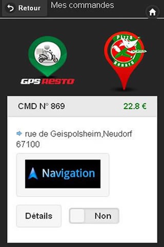 GPS RESTO screenshot 3