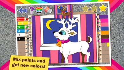 Screenshot #2 pour Colorful math Free «Noël et Nouvel An» - Fun Coloriage mathématiques jeu pour les enfants à la formation table de multiplication, l'addition mentale, la soustraction et les compétences de la division!