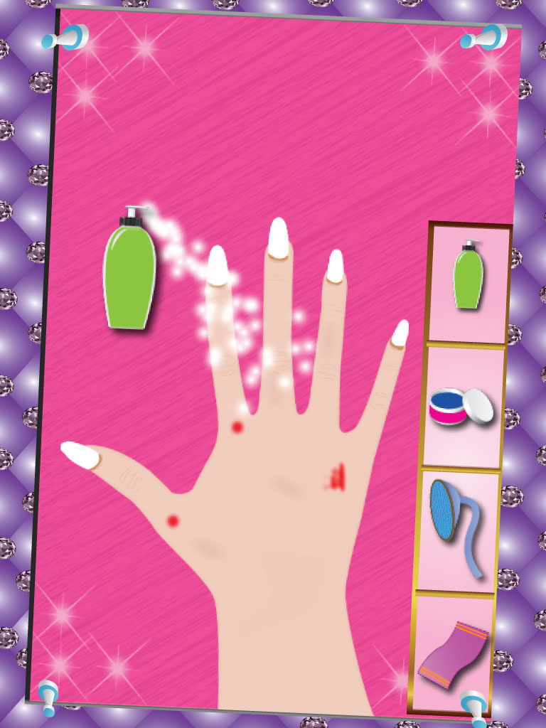 Princess Manicure & Pedicure - Nail art design and dress up salon game screenshot 8