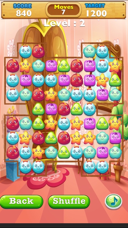 Cartoon Candy Blitz - Match Three Jelly Candies To Win
