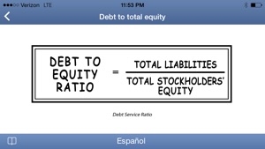 Tarjetas de contabilidad screenshot #2 for iPhone