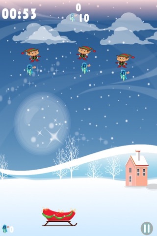 A Naughty Christmas Elf - Use Santa's Sled to Catch Falling Presents Free screenshot 2
