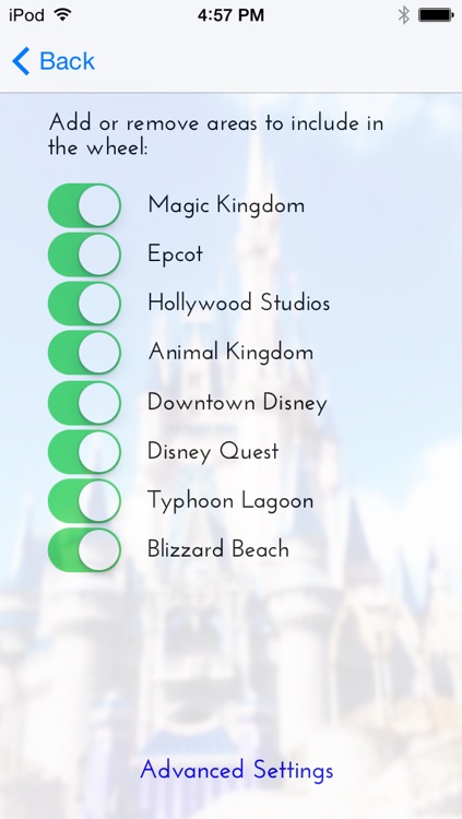 SpinDecision - Disney World Theme Park Edition
