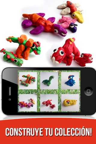 Dinosaurs. Let's create from modelling clay. Wikipedia for kids. Dino pets creative craft. screenshot 4