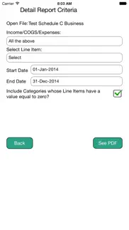 schedule c iphone screenshot 3