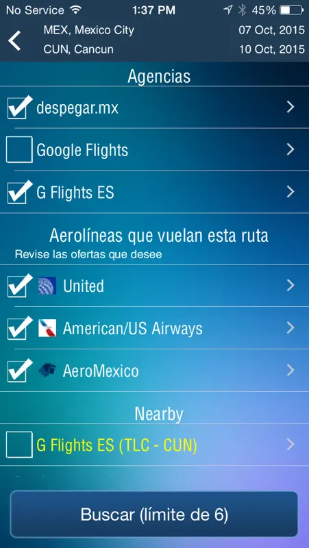 Mexico City Airport MEX +Radar screenshot 4 of 4