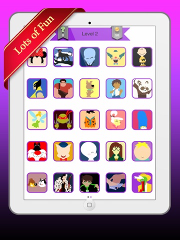 Cartoon Quiz | Anime Test | Guess the animation character iPad screenshot 5 - Entertainment app