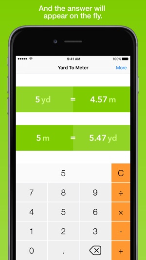 Yard To Meter, the fastest distance converter(圖2)-速報App