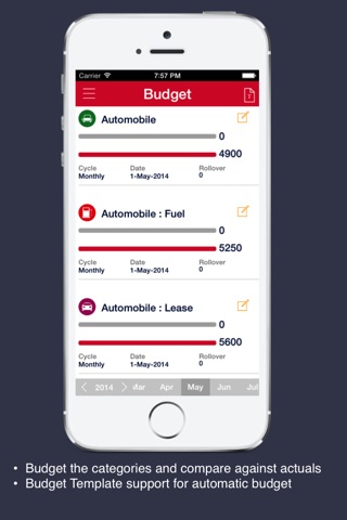 Mobile Expense Tracker Pro screenshot 3