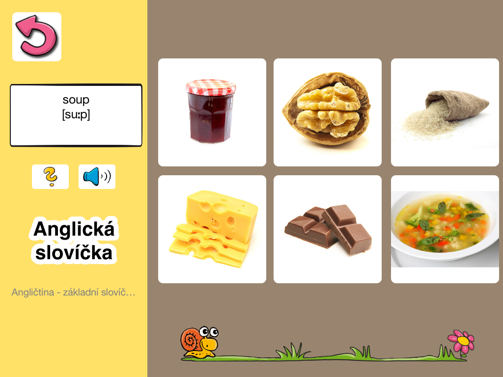 Anglická slovíčka s obrázky