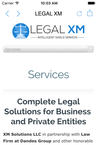 Legal XM screenshot 3