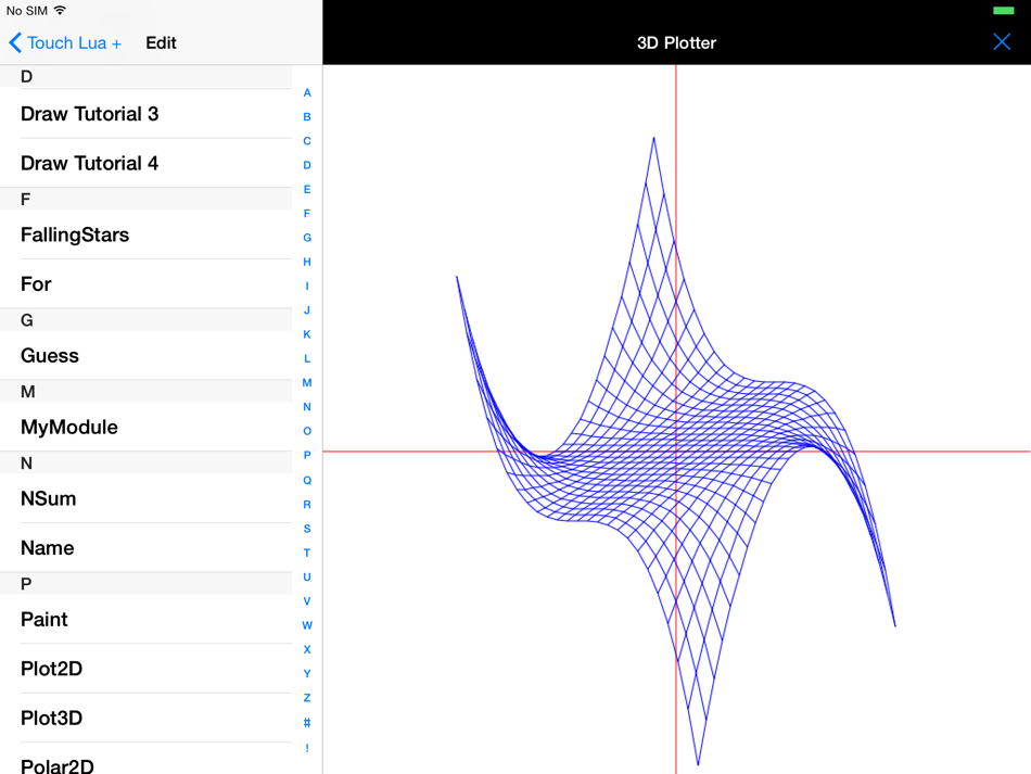 #5. Touch Lua + (iOS) By: Ahmad Hawwash
