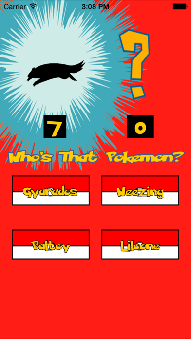 Screenshot #1 pour Pokedentifier - The Guessing Game!