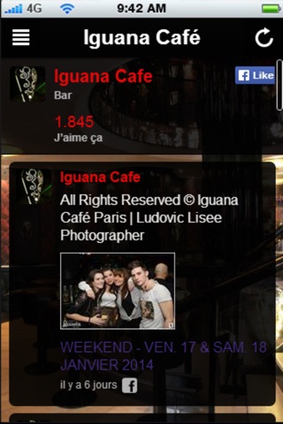 Iguana Café screenshot 2