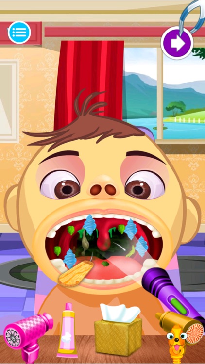 Funny Kid's Throat Doctor