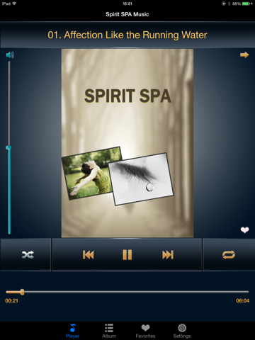 Screenshot #5 pour Spirit SPA music and relaxing sounds free HD - recharge your mind