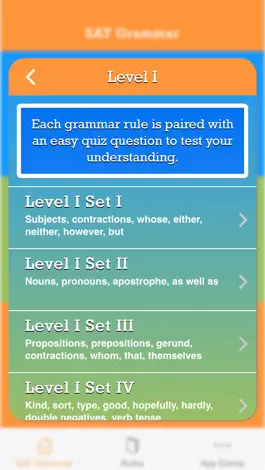 Game screenshot SAT Grammar Prep hack