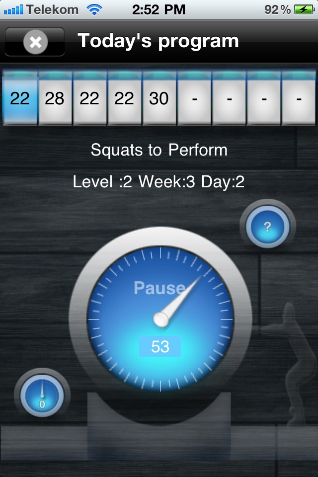 Squats 200+ Lite screenshot 2