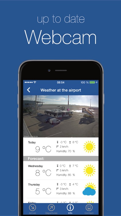 blue danube airport Linz screenshot-3
