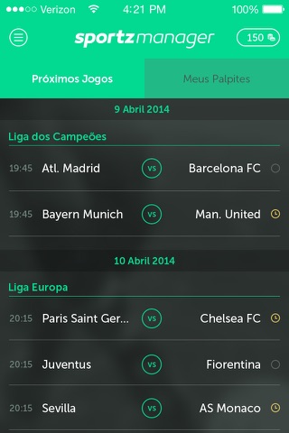 SportzManager - Achas que percebes de Futebol? screenshot 3
