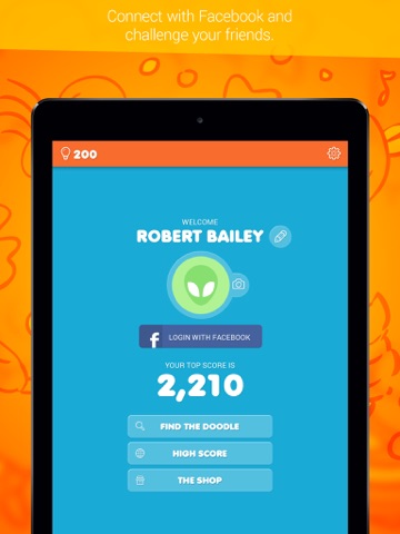 Find The Doodle ~ guess whats the hidden picture in this free charades party games iPad screenshot
