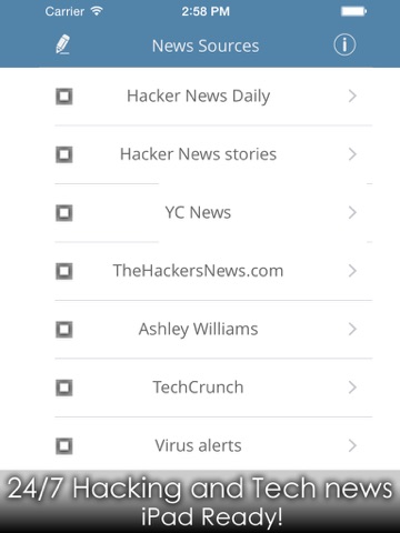 Screenshot #5 pour Hacker news app - All the Hacking news , firewalls technology , Tech news reader and anti virus alerts