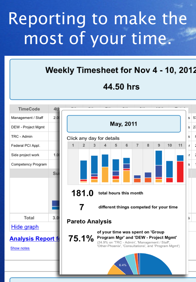 Timelines Free - Easy and Powerful Time Tracker