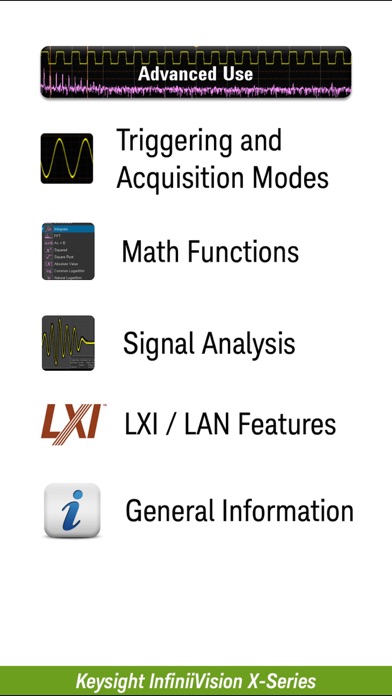 Screenshot 3 of Tips and Tricks - Keysight Oscilloscopes App