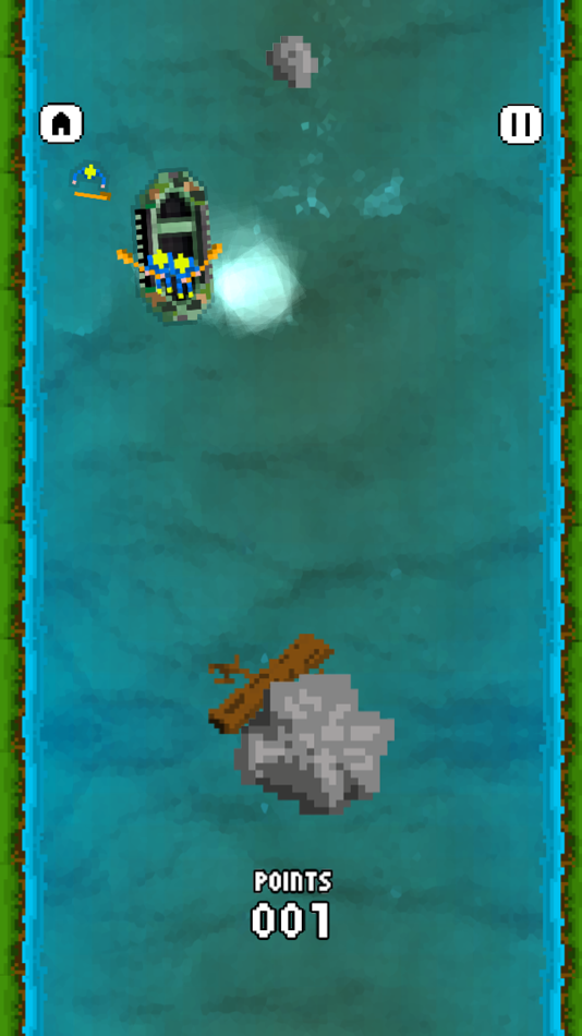 #5. Endless Rafting (iOS) 由: Green Data Soluzioni Informatiche S.R.L.