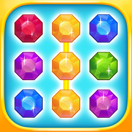 Gems & Jewels Matching Puzzle Game II - Free icon