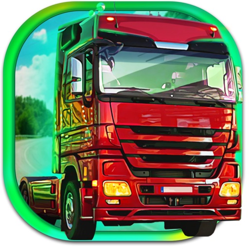 Transporter Truck Drive Simulator 3D Icon