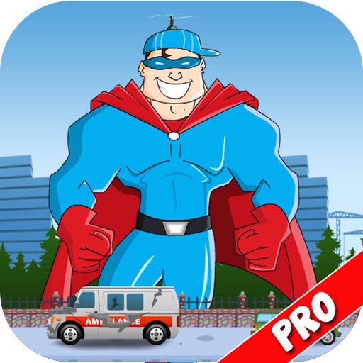 Super Heroes Jetpack Wars PRO iOS App