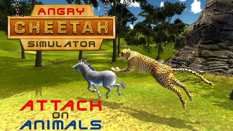 Angry Cheetah Survival – A wild predator in 3D wilderness simulation game screenshot-3