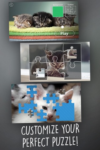 キッズ無料のためのジグソーパズルワンダー子猫のパズルのおすすめ画像3