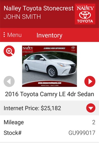 Nalley Toyota Stonecrest screenshot 4