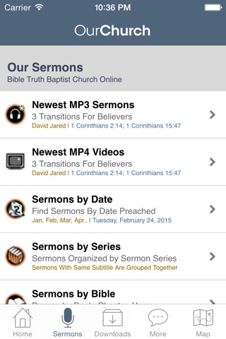Bible Truth Baptist Church screenshot 2