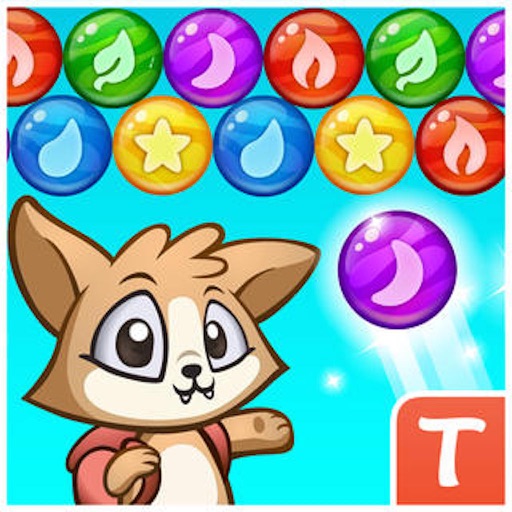 Rescue Pet Mania - bubble pop adventure puzzle game Icon