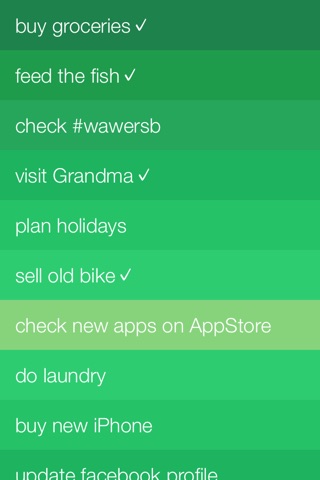 Checklist App X screenshot 2