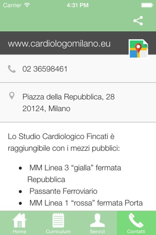 Studio Cardiologico Fincati screenshot 2