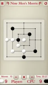 Nine Men's Morris Game screenshot #2 for iPhone