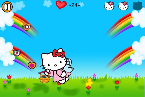 Catch the Eggs - Hello Kitty edition screenshot 2