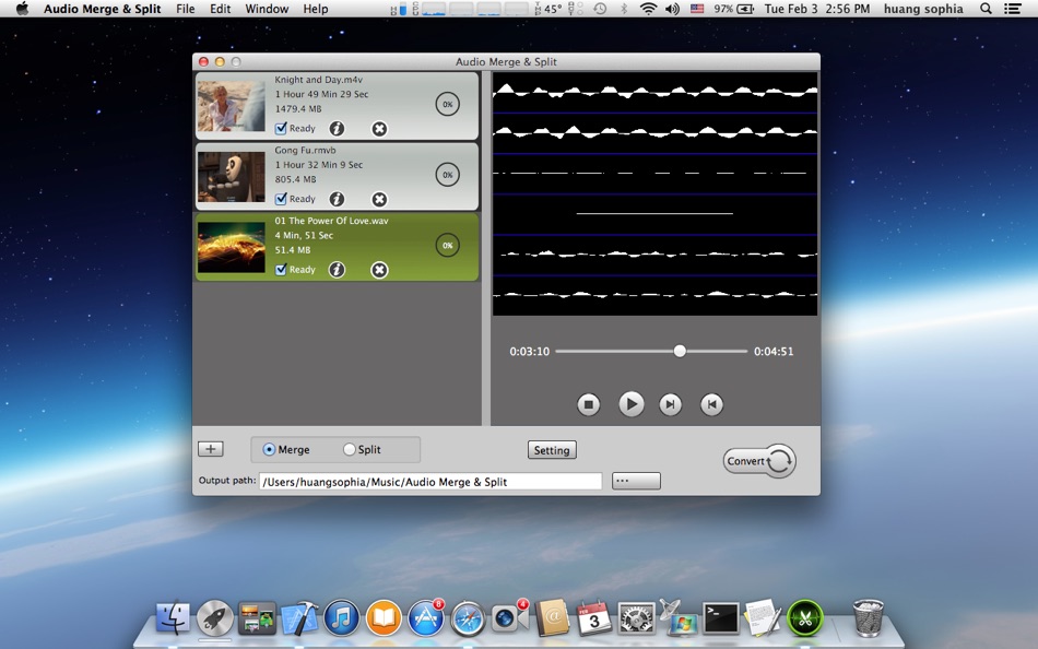 Audio Merge & Split - 2.3.1 - (macOS)