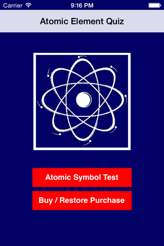 Atomic Element Quiz screenshot 2