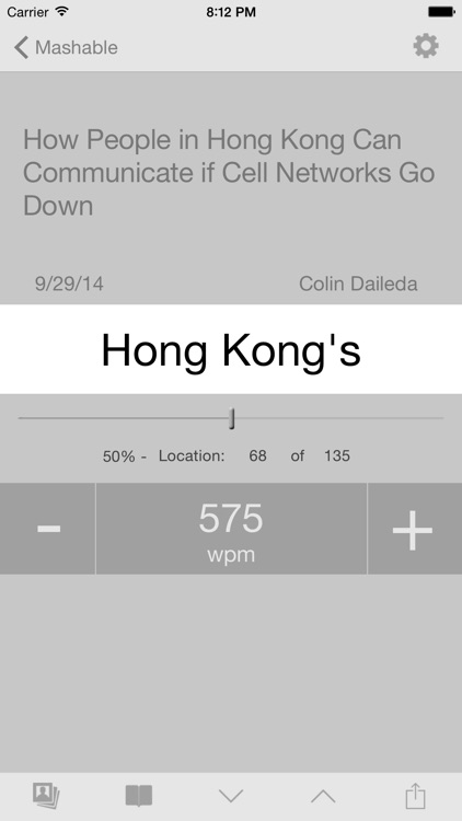 NitroFeeds - News Speed Reader screenshot-3
