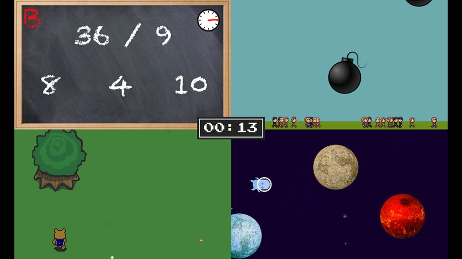 #1. 4 Games at Once: Impossible Brain Test (iOS) 来自: GammaLateral LLC